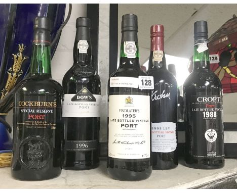 5 BOTTLES OF VINTAGE PORT