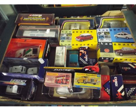 A Collection of Boxed and Unboxed Die Cast Toys to Include Corgi Dinky Vanguards Matchbox Etc. 