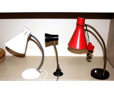 A quantity of various light fittings; retro lamps; ornaments etc. 