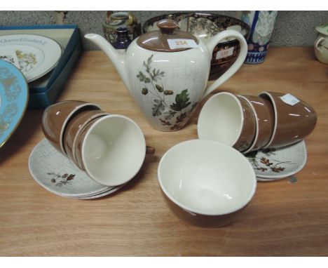 A coffee service 'Sol' No. 301413 by J & G Meakin