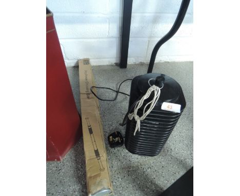 A Pro Power chinning bar and Ultra Violet insect light
