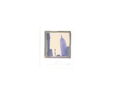 Galimberti Maurizio (Como, 1956) NEW YORK Polaroid singola 9x10 cm Firmata e titolata Single polaroid 9x10 cm Signed and titl