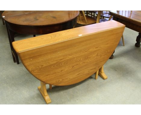 Ercol Windsor gate legged table (light/blond)