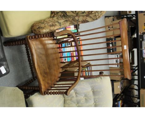 Bobbin turned spindleback chair