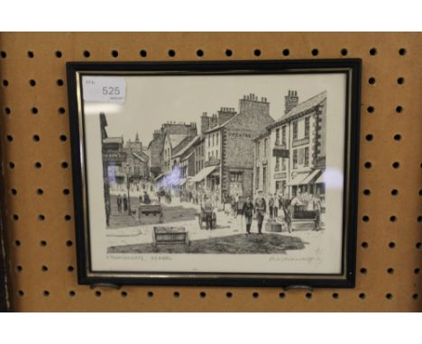 Signed Wainwright print-Stramongate-Kendal