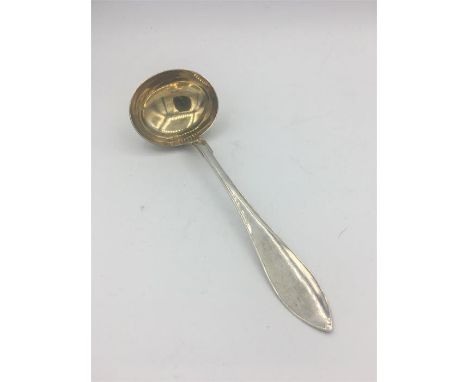Swedish Silver sauce ladle stamped marks date code for 1913 