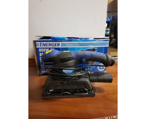 BOXED ENERGER  800W 3INCH BELT SANDER TOGETHER WITH ENERGER 150W SHEET SANDER