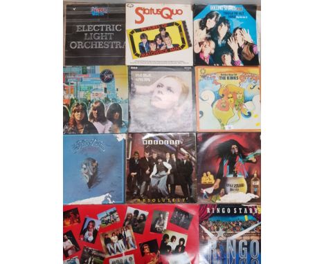 A LOT OF LP RECORDS INC ROLLING STONES DAVID BOWIE ETC
