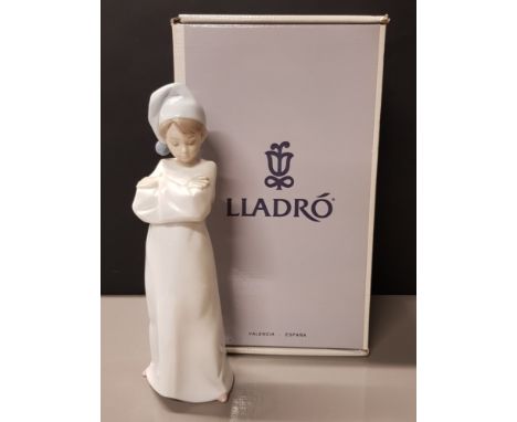 LLADRO FIGURE 6483 ITS MORNING ALREADY IN ORIGINAL BOX HEIGHT 27CM