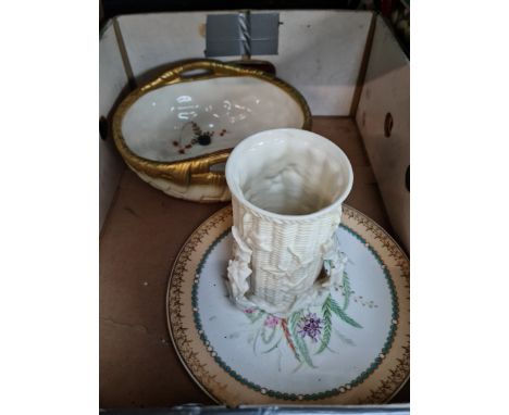 3 pieces of Royal Worcester. 