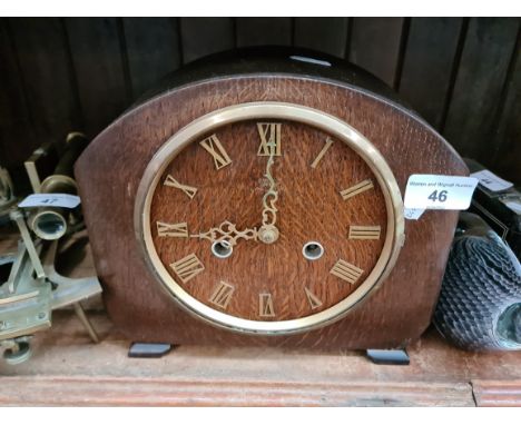 A Smiths Enfield mantel clock. 