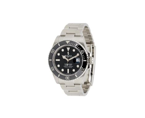 ROLEX, SUBMARINER, REF. 126610LNA STAINLESS STEEL BRACELET WATCH WITH DATE, CIRCA 2021Movement: Cal. 3235, automaticCase: Sta