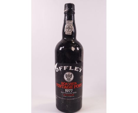 A bottle of Offley Boa Vista vintage port, 1977 