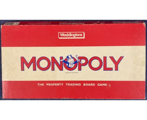 Waddington's Monopoly Game. Registered Trademark set. Produced in Great Britain. All Pieces inside game with two boards and d