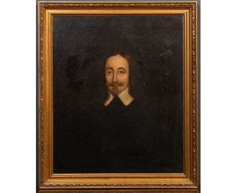 A Portrait of Charles I, oil on canvas, unsigned, framed, 47cm x 58cmCondition report: Craquelure all over, some signs of dam