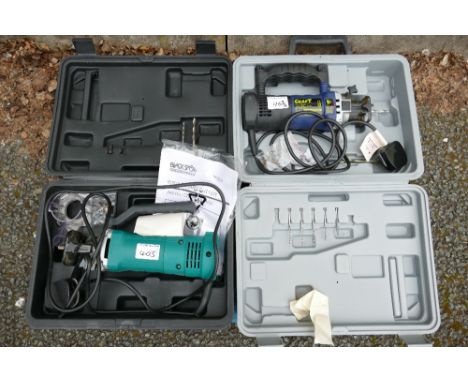 Powercraft &amp; Blackspur branded Rotary Power Cutters(2): 