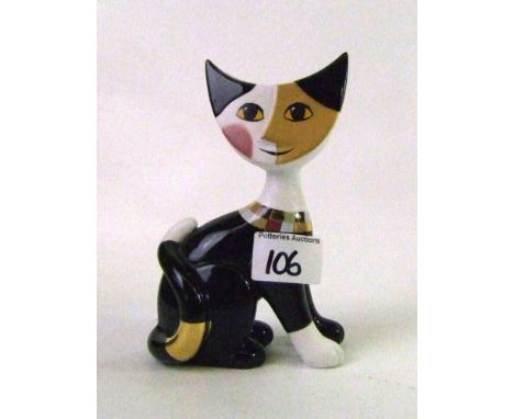 Goebel figure of a cat Alberto: by Rosina Wachtmeister 