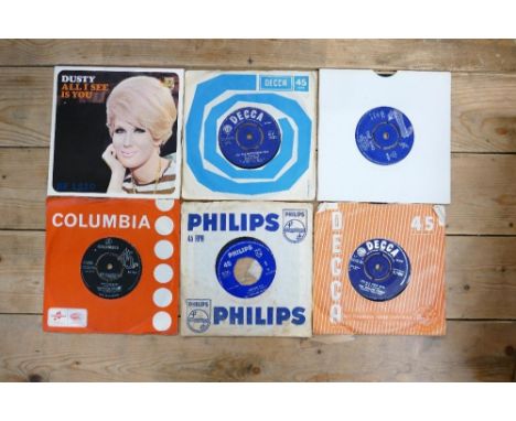 A collection of 1950's &amp; 60's Singles to include: The Who, Rolling Stones, Dave Curtiss, Tremors, Dusty etc 