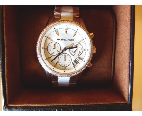Michael Kors MK6324 ladies Ritz chronograph wristwatch
