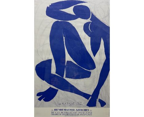 After Henri Matisse (French 1869-1954): 'Henri Matisse Affiches', colour lithograph poster pub. Action Culturelle Municipale 