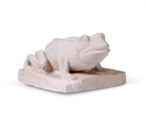 λ&nbspSIR EDUARDO PAOLOZZI (BRITISH 1924-2005)  FROG  Plaster   8 x 13 x 11cm (3 1/4 x 5 x 4 1/4 in)    Condition Report:  UP