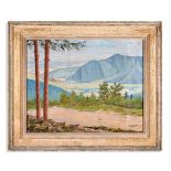 C. HOOG (20TH CENTURY), MOUNTAIN VALLEY LANDSCAPE