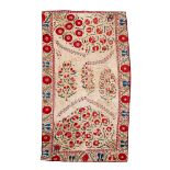 A COMPOSITE UZBEK SUZANI, LATE 19TH/EARLY 20TH CENTURY