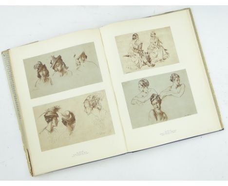 Sir William Russell Flint
a book "Drawings," First Edition.