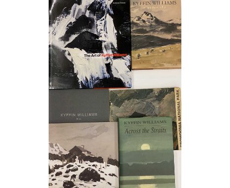 SIR KYFFIN WILLIAMS RA PUBLICATIONS (6) - Titles include: 1. The Art of Kyffin Williams - First Edition; 2. A Wider Sky; 3. T