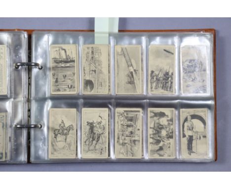 BRITISH AMERICAN TOBACCO: War Incidents (brown backs), 1915, Full Set of 50; COHEN, WEENEN &amp; Co: War Series, 1916, eight 