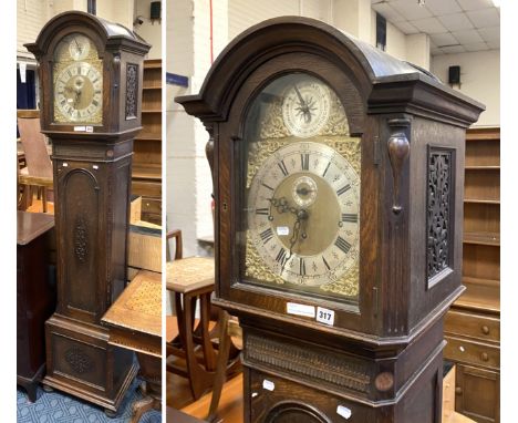 PEERLESS/EMBEE 8 DAY MOVEMENT GRANDFATHER CLOCK