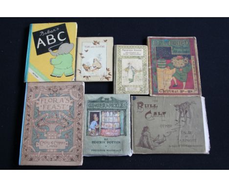 EARLY EDITION HARDBACK CHILDREN'S BOOKS - a lovely collection of early edition children's books x7, to include a 1st Edition 