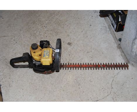 An 'Al-Co' hedge trimmer - engine turns, pull cord broken.