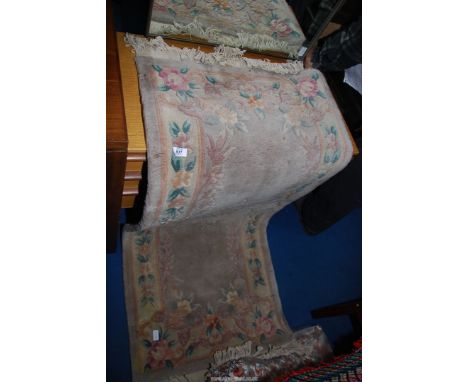An oriental pattern runner
