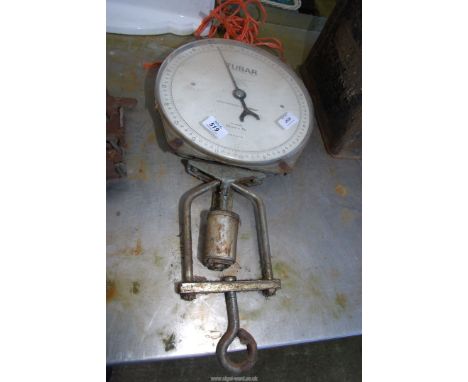 A tubar by Salter scales to weigh up to 20cwt.