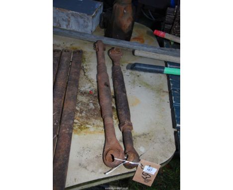 Two tractor top links - Fordson Major type.