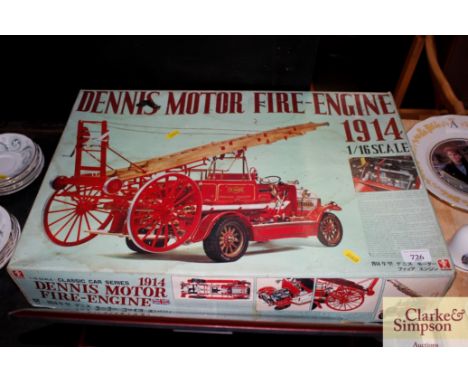 A Dennis Motor fire engine
