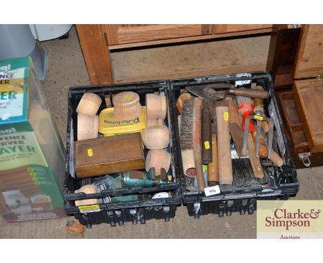 Two boxes of tools