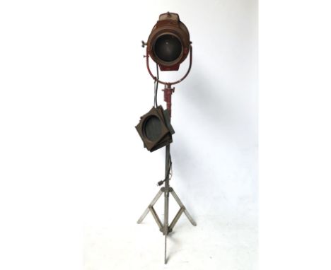 Original Bardwell &amp; McAlister Hollywood movie light ca. 1930s-40s. Working condition untested. Size: 220 x 47 x 45 cm. Co