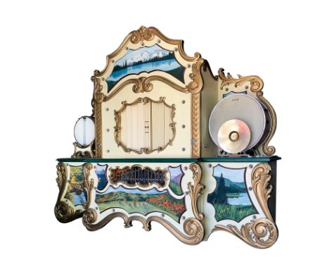 For Three-Abreast Carousels and Open-Air Dance Pavilions – this is what the advertisement said about this Wurlitzer style 153