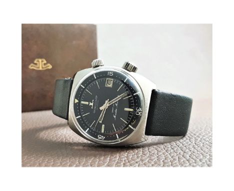 A very rare 37 mm Jaeger LeCoultre Deep Sea Master Mariner (ref. E558) from approx. 1969, equipped with the automatic caliber