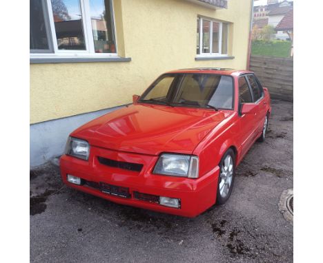 1987 Opel Ascona C 2.0i with custom body work. The car hasn't been driven for around 10 years, current motor condition unknow