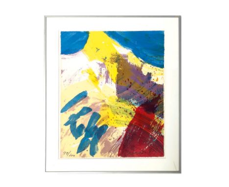 Lithograph by Jan Cramer no. 99/200. Medium: paper. Signed by the artist. Gallery price 450 EUR. Size: 81 x 67 cm. Condition: