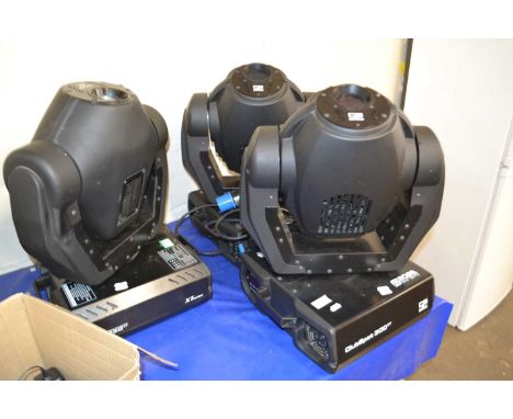 A pair of Clubspot 300CT show lighting lights together with a spot 250 XT series moving light (3)