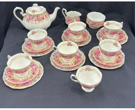 Royal Albert "Serena" part tea service 