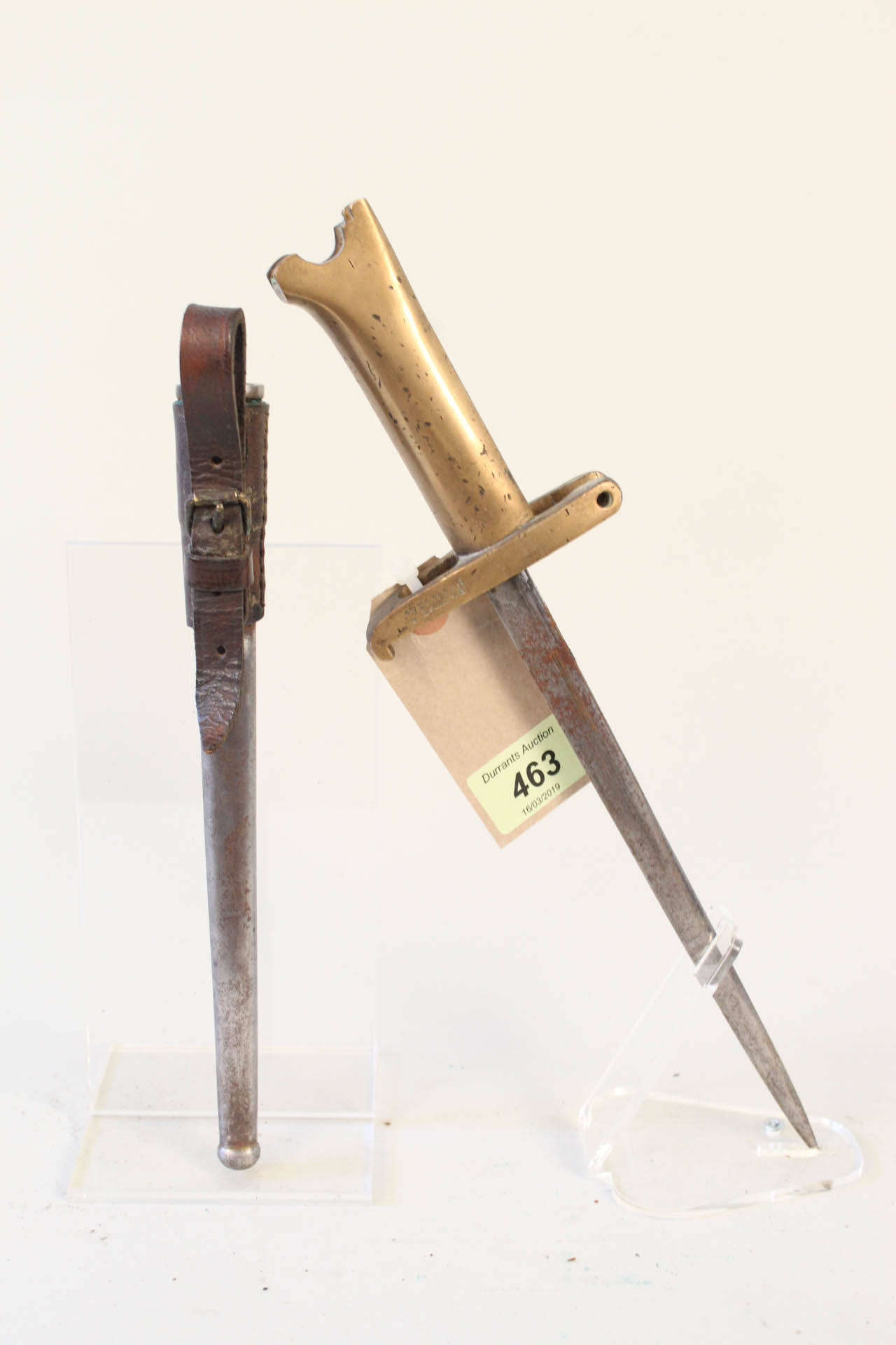 A reproduction Pritchard for the Webley MkVI revolver