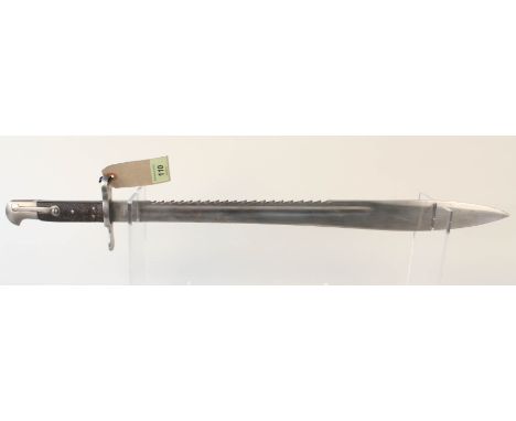 A British 1871 model 'Elcho' bayonet (N.B. no scabbard and believed to be a reproduction)