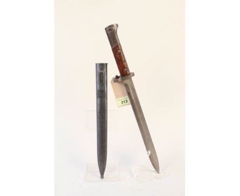 A A Czech 1924 model bayonet and scabbard