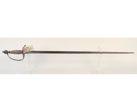 A British mid 18th Century 'small' sword (no scabbard)