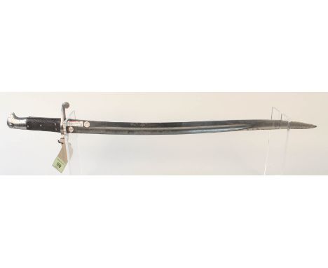 A British model 1856 Artillery bayonet (no scabbard)